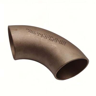 Nickel de cuivre ASTM B466 CuNi10Fe1,6mn 1,5D 90° 3' coude