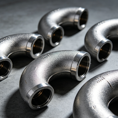 Offshore Corrosion Proof Seamless Copper Nickel Elbow CuNi 90/10 Pipe Bend Fitting