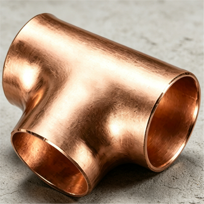 ASTM B466 Copper Nickel Equal Tee C70600/C71500 Butt Weld Fitting SCH40