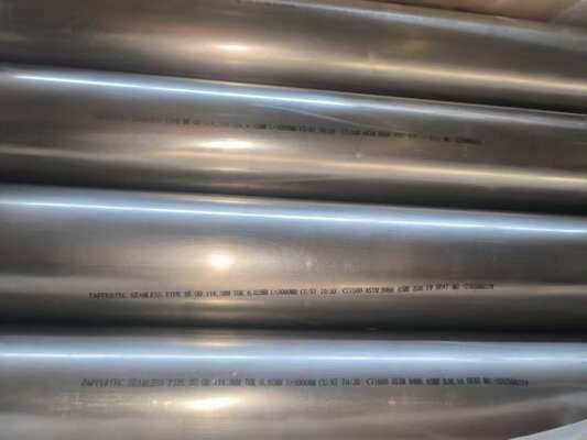 Pipe en cuivre nickel à haute résistance à la corrosion avec une bonne soudabilité et une excellente conductivité thermique