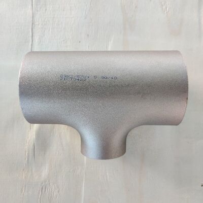 CuNi 70/30 Reducing Tee Socket Weld Pipe Fittings Marine Seawater System ASME B16.5 Class150 Custom Size