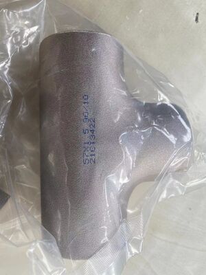 Copper Nickel 70/30 Reducing Tee BW Fitting ASME B16.5 Cl150 Shipbuilding Anti-Corrosion