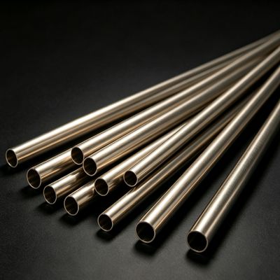 Tuyau en cuivre-nickel C70600 sans soudure pour applications à haute température et haute pression - SCH80, longueurs de 6M