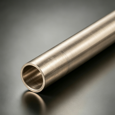 Pipe en cuivre nickel à haute résistance à la corrosion avec une bonne soudabilité et une excellente conductivité thermique