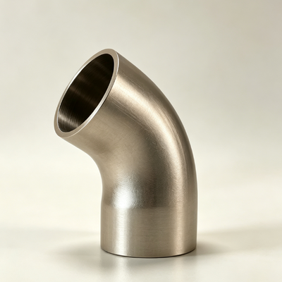 Seawater Resistant CuNi C70600 90° Elbow Custom SCH 80 Butt Weld Fitting for High Pressure Applications