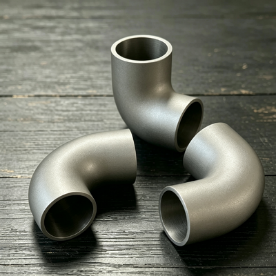 ASME B16.9 90 degrés CuNi 70/30 coude Sch40 raccords de tuyauterie soudés bout à bout pour l'industrie maritime