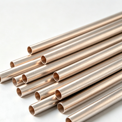 C70600 Tubes en cuivre nickel ±0,1 mm Précision Longueur personnalisée Tubes anti-corrosion marines